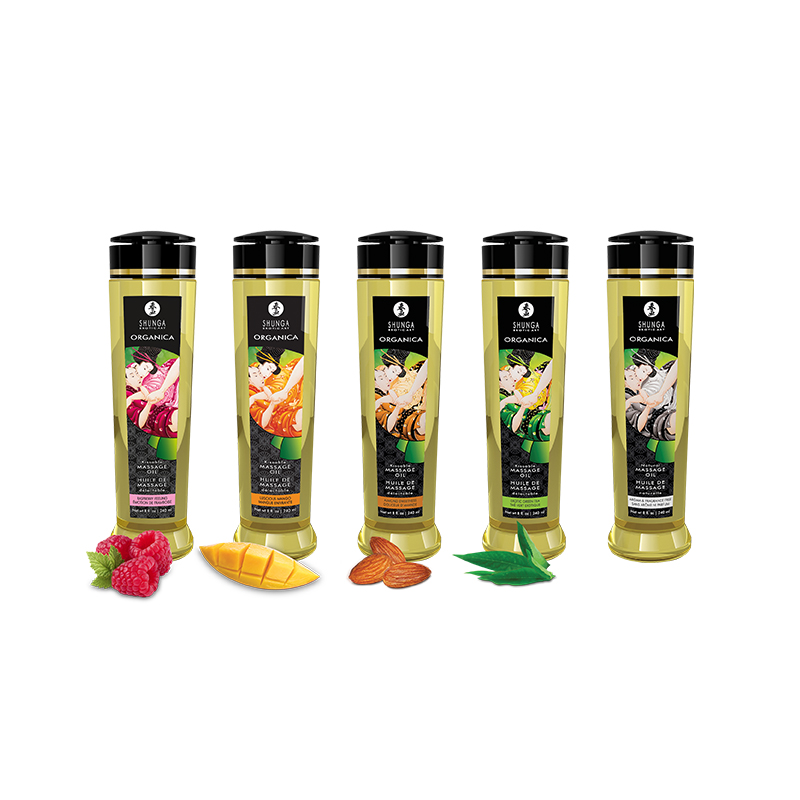 Shunga Massage Oil 1300 Group flavor_
